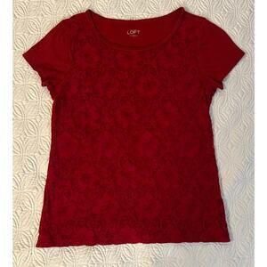 Ann Taylor Loft Tee shirt
Size sm
Excellent condition